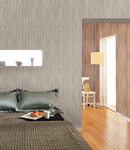 An InFeel architectural finish applied to the interior of an apartment.