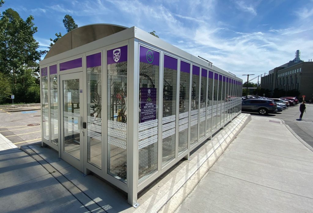 Commercial Bird-Friendly Window Film installed for Western University