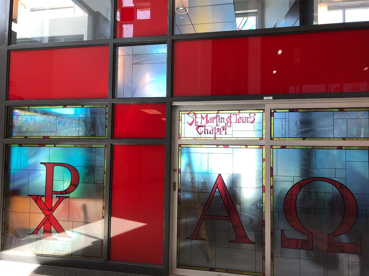 Custom Stained Glass Window Film